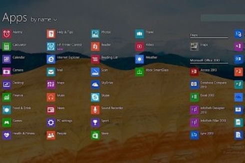 Sehari, Aplikasi Windows 8 Diunduh 1,7 Juta Kali