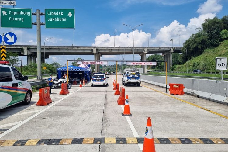 Tol Bocimi kembali difungsikan pada Kamis (11/4/2024).