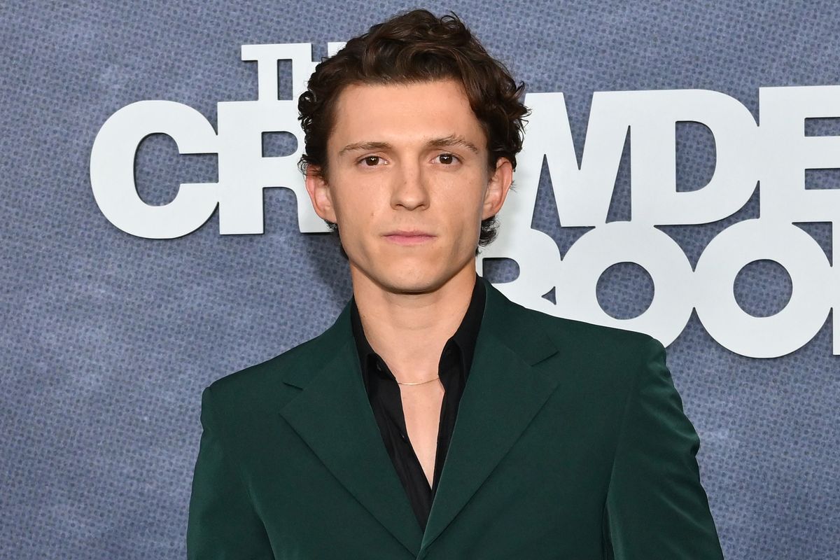 English actor Tom Holland arrives for the premiere of Apple TV+'s The Crowded Room at the Museum of Modern Art in New York City on June 1, 2023. (Photo by ANGELA WEISS / AFP)