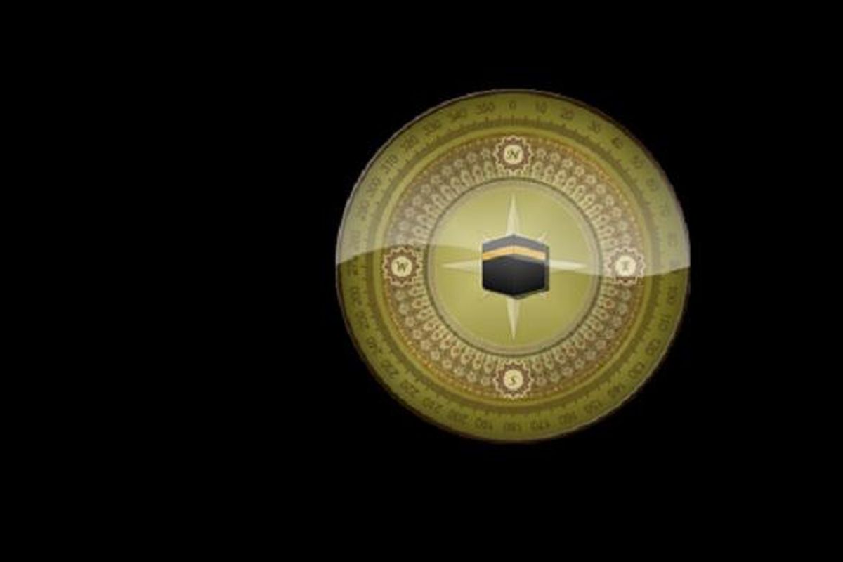 Ilustrasi kiblat. Kemenag mengimbau umat Islam di Indonesia untuk melakukan pengecekan ulang arah kiblat pada 15 dan 16 Juli 2025. Imbauan ini berkaitan dengan terjadinya fenomena astronomi Istiwa Azham atau Rashdul Kiblat, yakni saat matahari tepat berada di atas Kabah.
