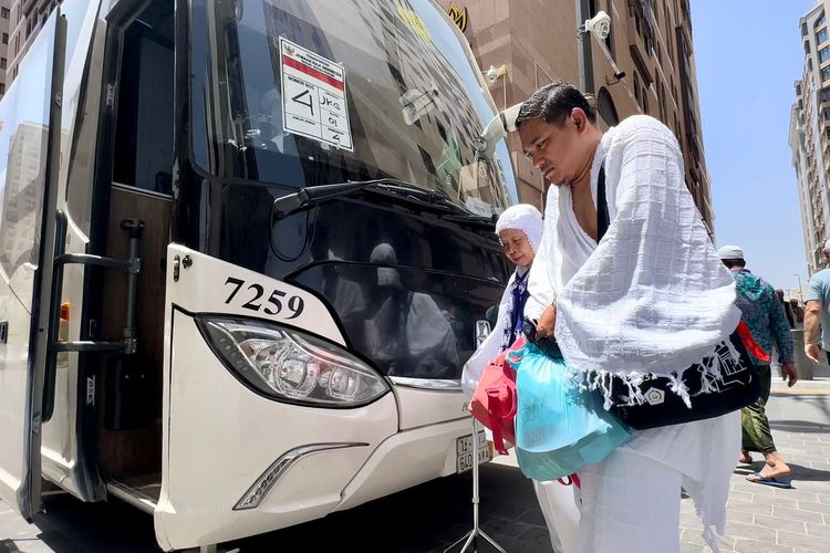 ilustrasi jemaah haji.