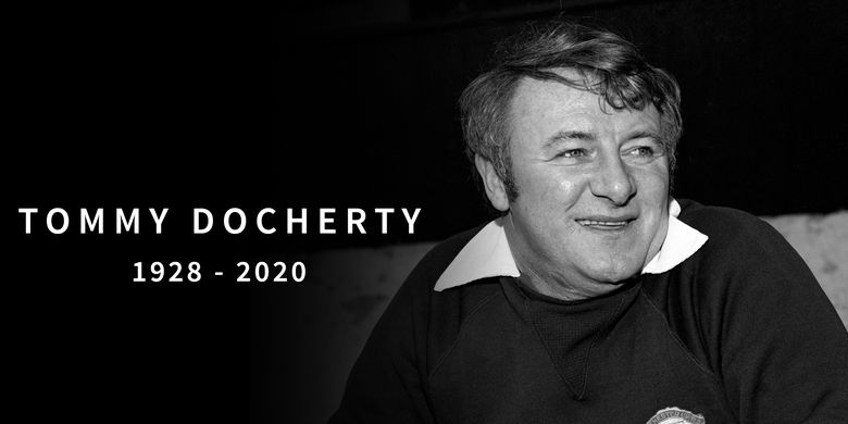 Mantan manajer Manchester United, Tommy Docherty, meninggal dunia