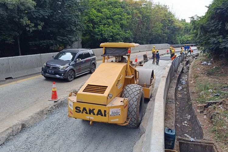 Awas Macet, Ada Pekerjaan Jalan di Tol Japek, Ini Lokasi dan Waktunya