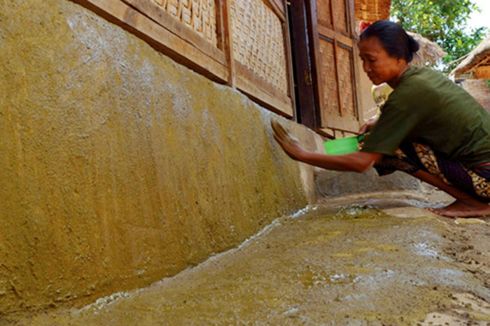 Tradisi Unik Dusun Sade, Melulur Lantai dengan Kotoran Ternak