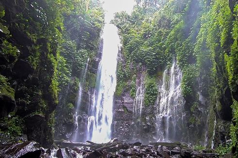 Curug Lawe Benowo di Ungaran, Air Terjun Indah dengan Lingkungan Asri