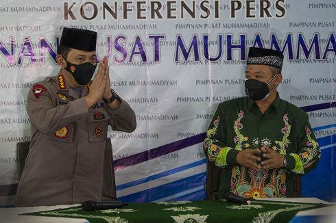 Kelakar Abdul Mu'ti soal Kesiapan Kapolri Listyo Sigit Jadi Anggota Muhammadiyah