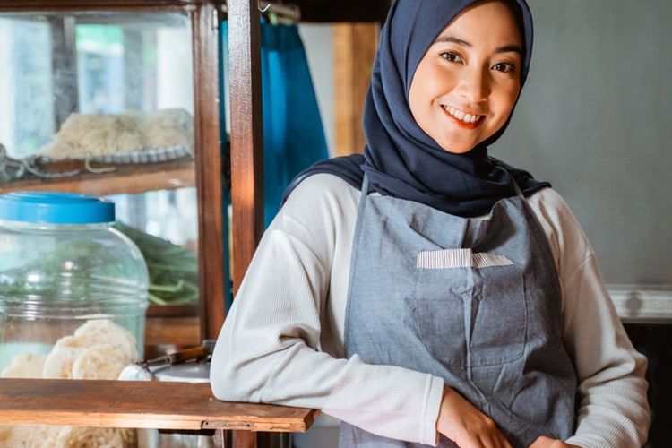 Ilustrasi UMKM kuliner.