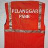 Pelanggar PSBB Dihukum Bersihkan Fasilitas Umum, Kasatpol PP: Pakai Rompi Oranye Seperti Koruptor