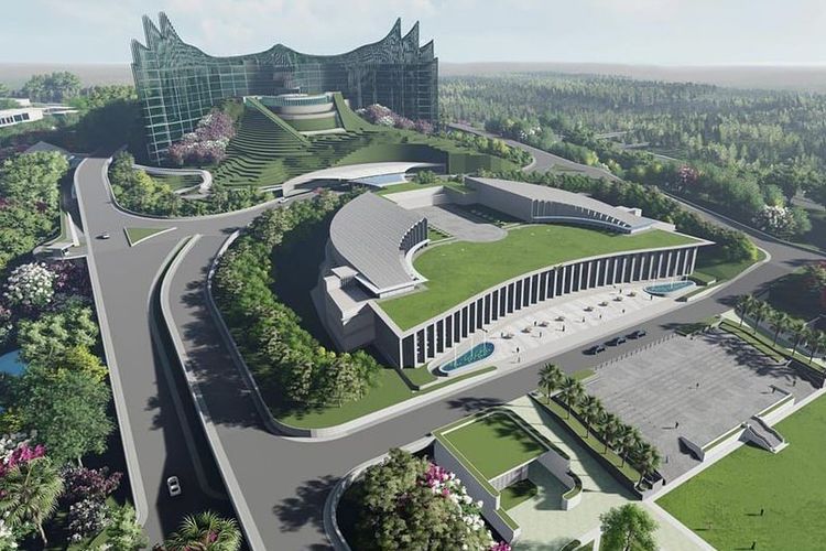 Desain final istana negara IKN Baru