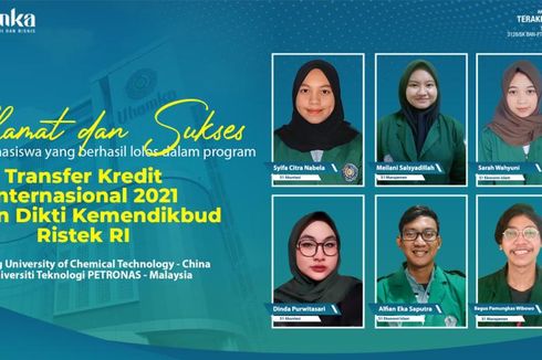 6 Mahasiswa FEB Uhamka Raih Program Transfer Kredit Internasional 2021