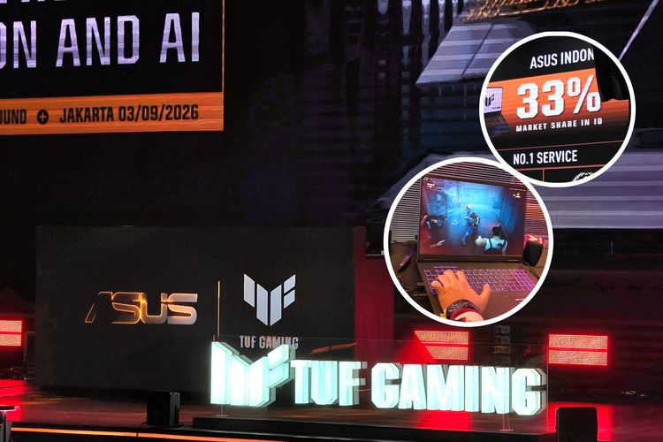 Asus Ungkap Pangsa Pasar Laptop di Indonesia, Segmen Gaming Lebih Besar