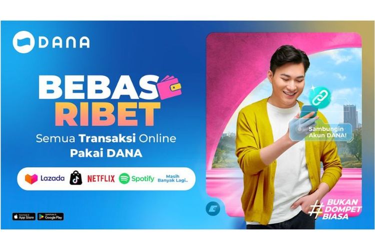 DANA tawarkan kemudahan transaksi online di Spotify.  