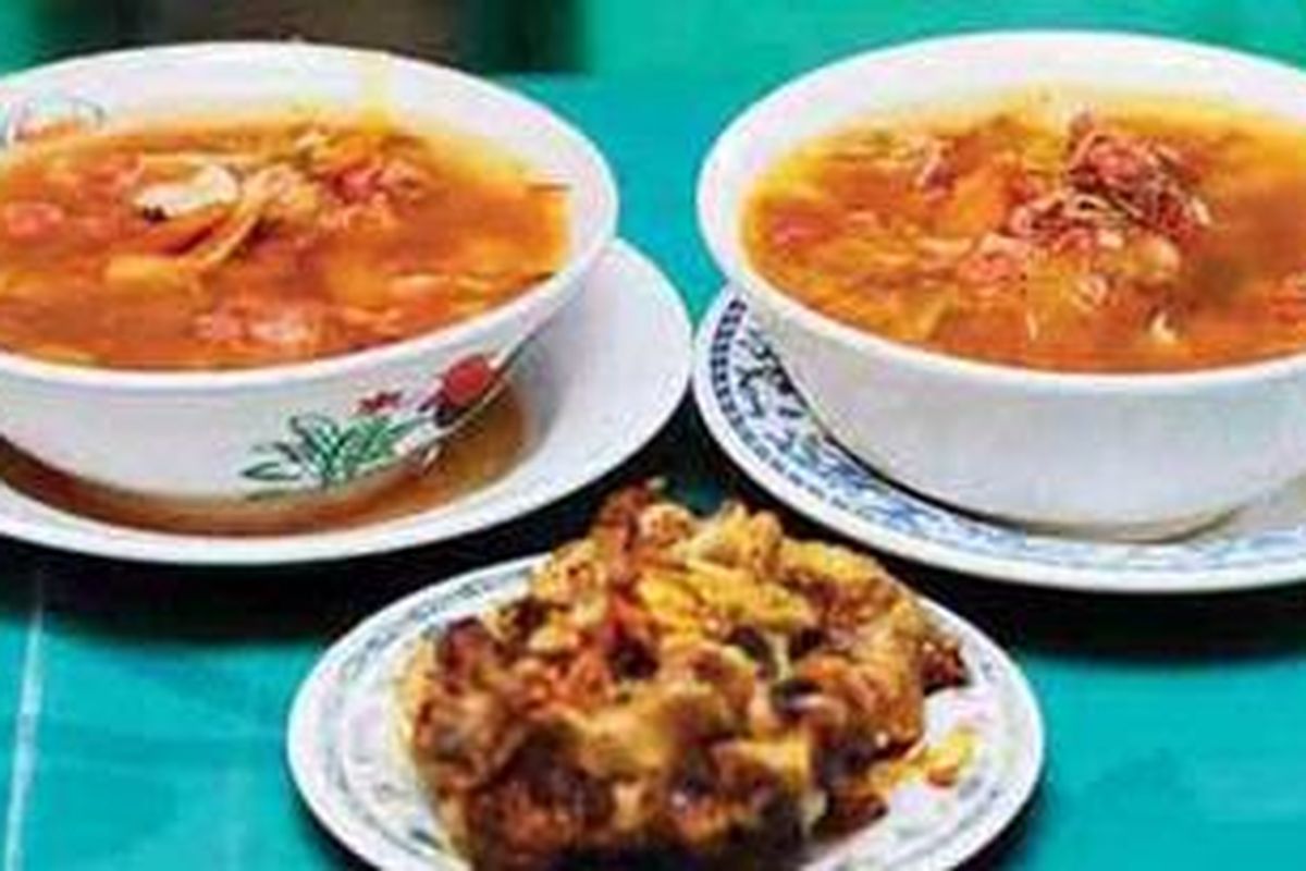 Menu sop buntut di Cut Mutia