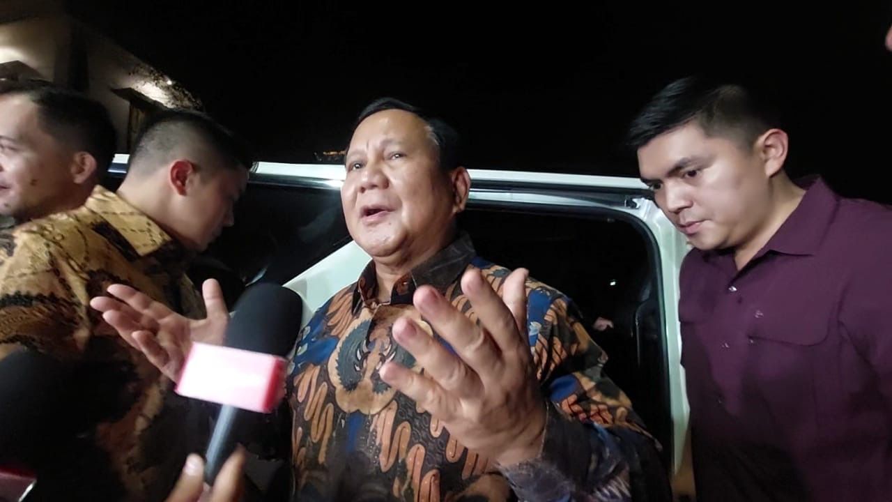 Prabowo: Kami Akan Komunikasi dengan Semua Unsur untuk Bangun Koalisi Kuat