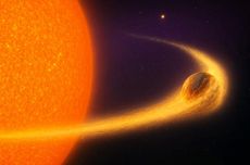 Peneliti Temukan Planet yang Menyusut Tiap Kali Mengorbit Bintangnya