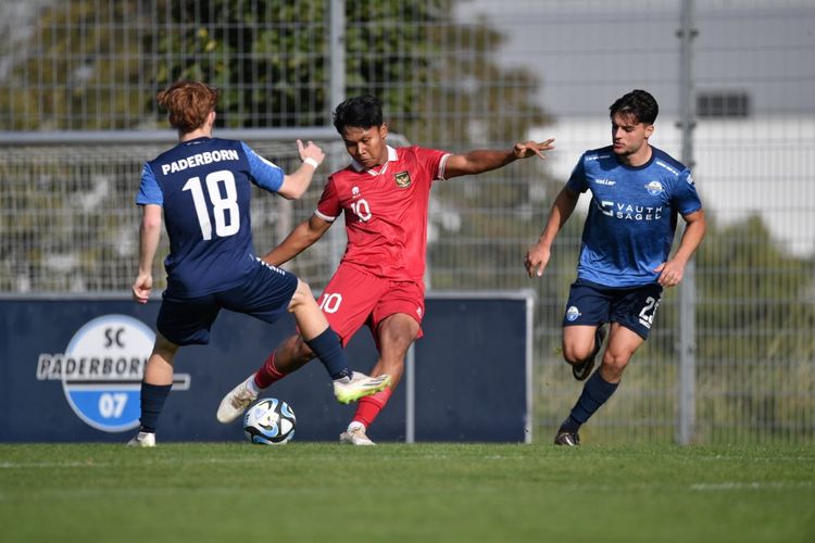 Timnas U17 Indonesia menorehkan hasil positif saat menjalani laga uji coba melawan SC Paderborn Youth jelang Piala Dunia U17 2023.