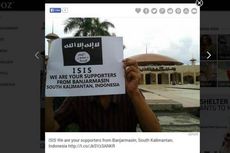 Foto Pendukung ISIS di Depan Masjid Banjarmasin Beredar