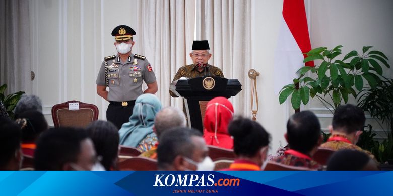 Wapres Ma'ruf Amin Minta ASN Papua Tak Kerja Biasa Saja, Harus Luar Biasa
