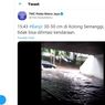 Hujan Deras Guyur Jakarta, Kolong Semanggi Tak Dapat Dilintasi Kendaraan Bermotor
