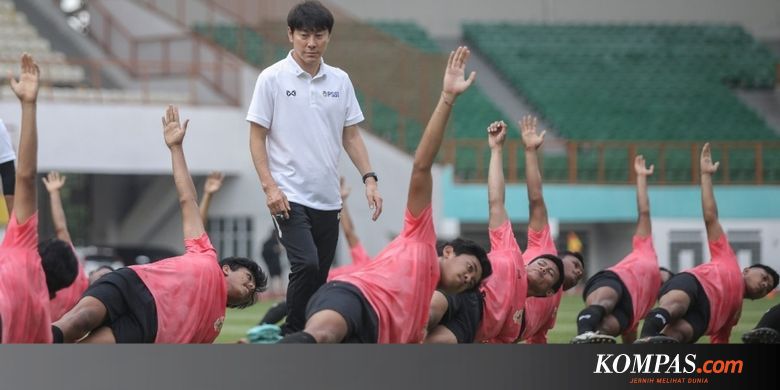 Shin Tae-yong Bicara soal Perkembangan Timnas U19 Indonesia - Kompas.com - KOMPAS.com