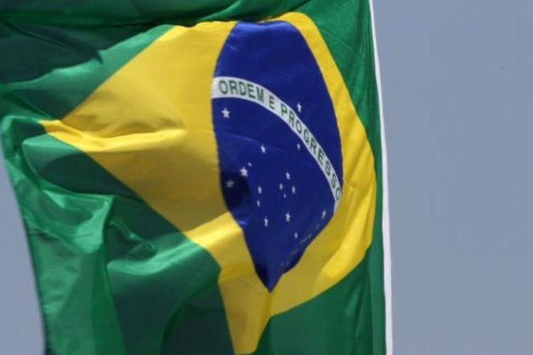 Bendera Brasil.