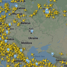 Wilayah Udara Ukraina Terlihat Kosong di FR24 Pasca-serangan Rusia
