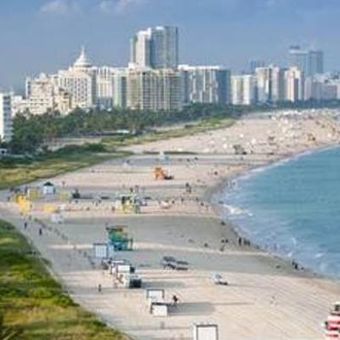 Pantai Miami, Florida, AS.