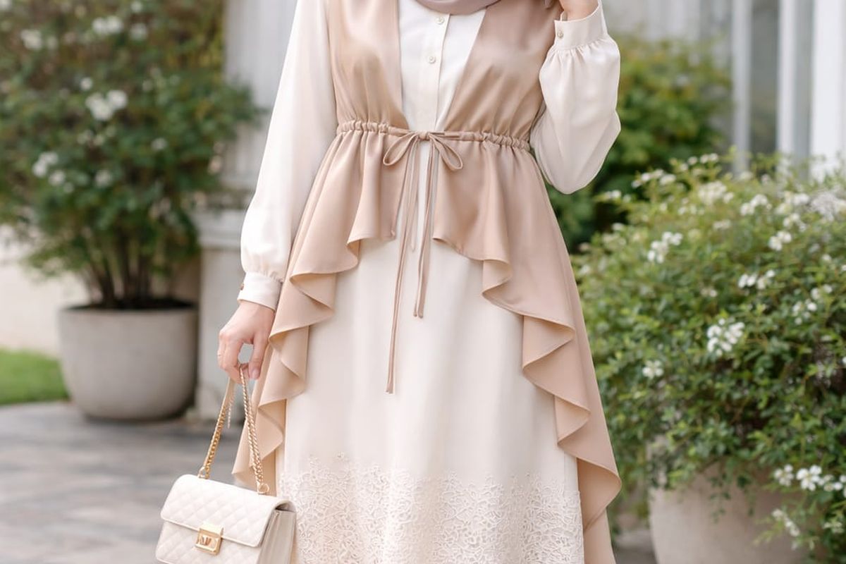 Rompi lepas satin (AI)