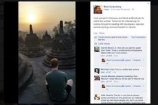 Pagi Ini Mark Zuckerberg Kunjungi Borobudur