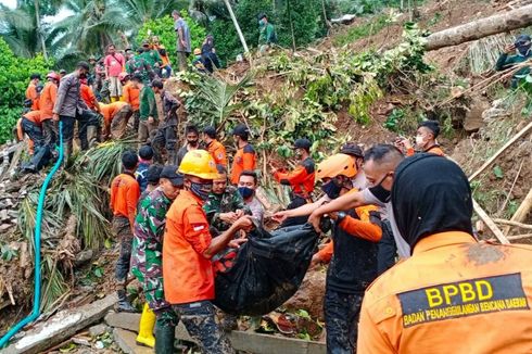 4 Orang Tewas akibat Longsor di Banyumas, 1 Hilang