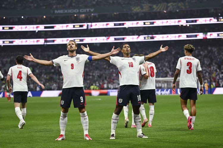 Hasil Meksiko Vs Inggris 2-3, Three Lions Taklukkan Azteca, Singkirkan Tuan Rumah!
