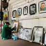 Perjuangan Imam Chudori, Pelukis Jalanan Surabaya Bertahan dengan Kecintaan pada Seni
