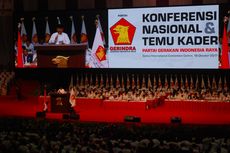 Temu Kader Gerindra, Prabowo Sampaikan Jaga Kesatuan NKRI