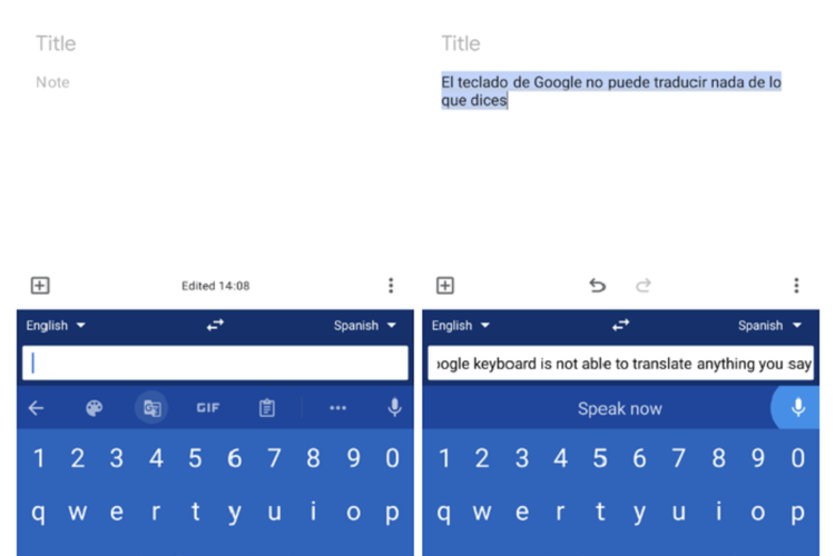 Fitur baru di Gboard bisa menerjemahkan lewat suara. 