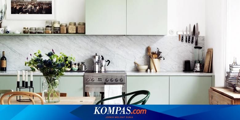  Lemari  Tanpa Pintu  Solusi Efektif Dapur  Rapi