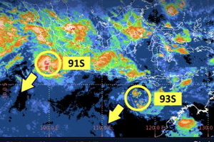 BMKG: Bibit Siklon 91S Masih Aktif, 5 Wilayah di Sumatera Berpotensi Hujan Sedang-Lebat
