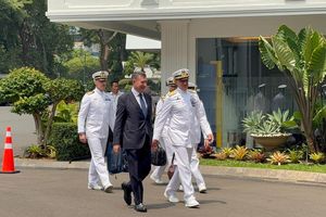 Kepala Staf Angkatan Laut Italia Datangi Prabowo ke Istana, Ada Apa?