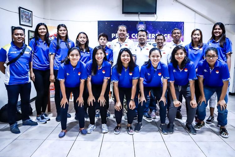 Skuad klub basket putri Sahabat Semarang, tuan rumah Seri Ketiga Srikandi Cup pada 1 April 2019 sampai dengan 6 April 2019.