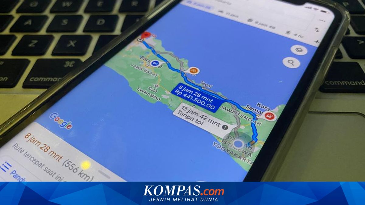 Cara Cek Tarif Jalan Tol lewat Google Maps