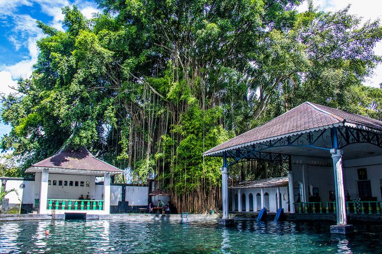 Umbul Pengging Boyolali, salah satunya Umbul Ngabean.