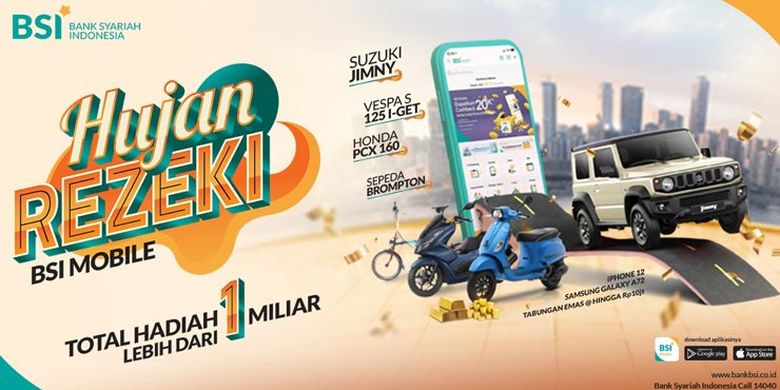 Bagi-bagi Suzuki Jimny hingga Sepeda Brompton, Hujan Rezeki BSI Mobile Bikin Nasabah Mendadak Sultan - Vimarsana News