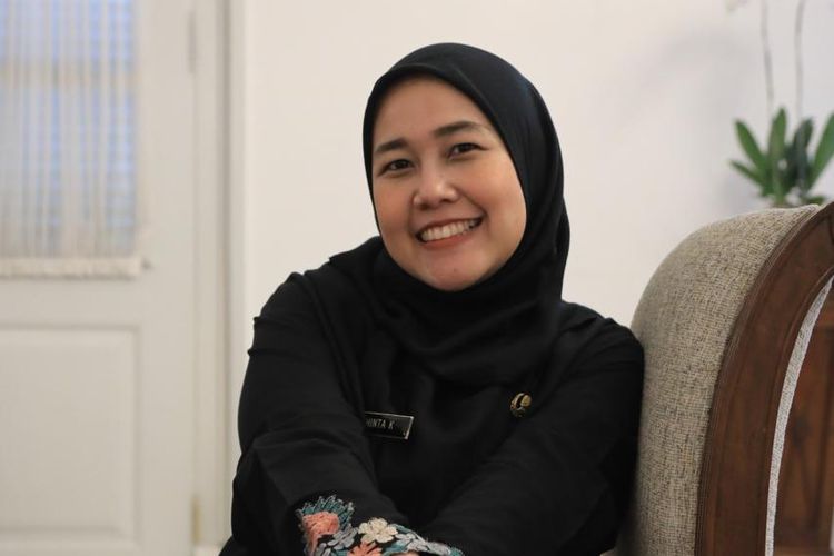 Shinta Kurniaputri (34), pegawai di lingkungan Pemerintah Kota Jakarta Timur.