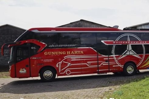 PO Gunung Harta Tambah Lagi 2 Bus Baru, Pakai Bodi Suites Combi