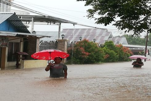Cuaca Buruk, Sejumlah Wilayah di Manado Dilanda Banjir dan Longsor