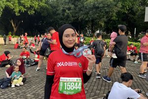 Cerita Suci Rela Bangun Jam 3 Pagi demi Lomba Lari di GBK: Soalnya Takut Telat