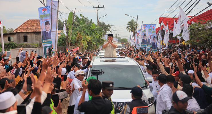 Biarkan Pendukungnya Mengumpat, Prabowo: Bukan Aku yang Ngomong Ya...