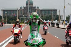 Nicky Hayden Jelajahi Jalanan di Putrajaya Sebelum ke Sepang