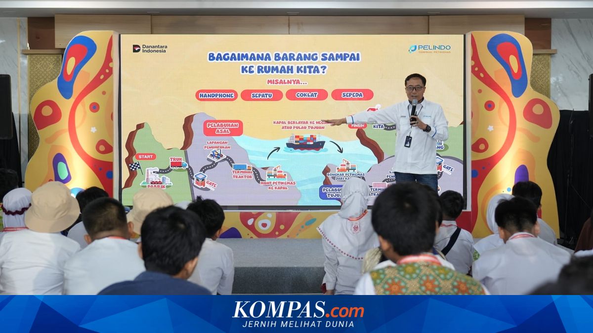 Pelindo Ajak Ratusan Anak Kenal Dunia Pelabuhan lewat Portground Vol 1