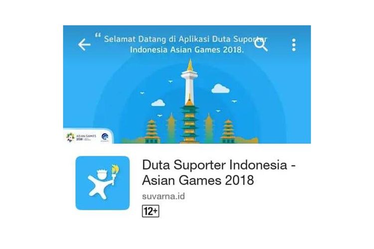 Aplikasi Duta Suporter Indonesia