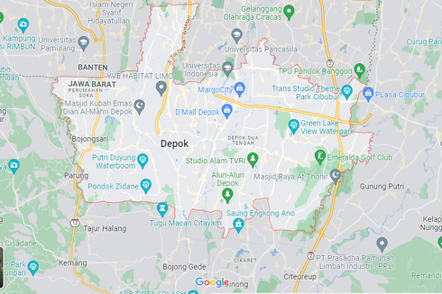Daftar Kecamatan, Kelurahan dan Kode Pos di Depok